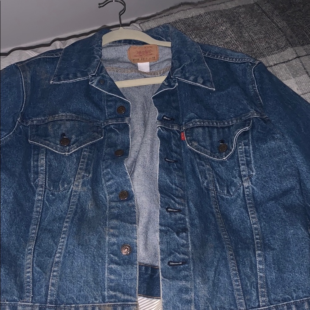 Levi 0505 oversized denim jacket
